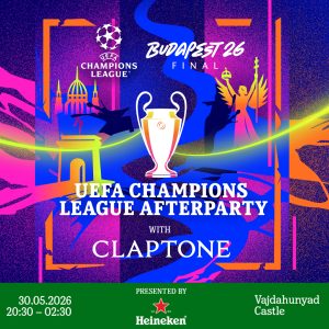 Budapesten lesz először hivatalos afterparty-ja a BL-döntőnek!